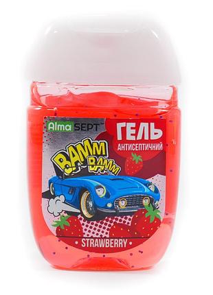 Антисептический гель almasept для рук popart strawberry