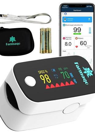 Пульсоксиметр farmaqo с bluetooth