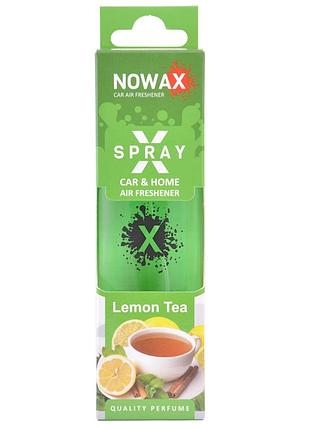 Ароматизатор nowax x spray lemon tea в коробке