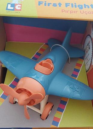 Іграшка дитячий літак серії first flight від бренду let"s be child