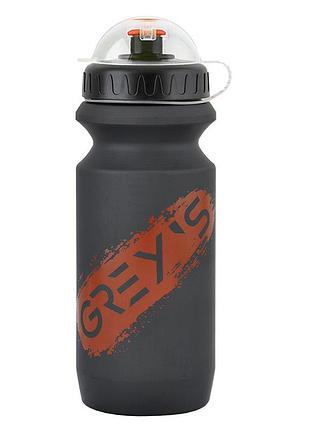 Велосипедная фляга grey's gr15650 600мл черная