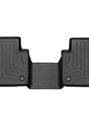 Автомобильные коврики в салон weathertech на porsche cayenne 19- 2-й ряд черные порше кайен