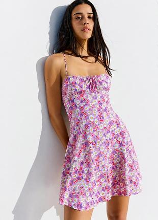 Нежное мини платье от bershka