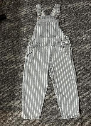 Джинсовий комбінезон zara 98р
