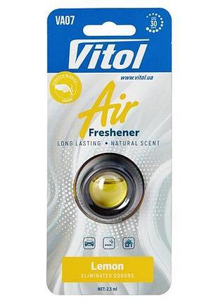 Освежитель воздуха vitol air lemon 2.3 мл