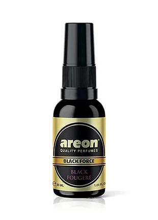 Освежитель воздуха areon perfume black force black fougere 30 ml