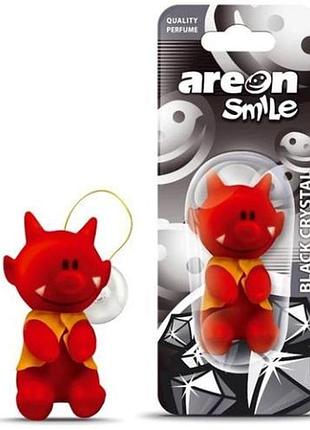 Освежитель воздуха areon smile toys black crystal чертеня