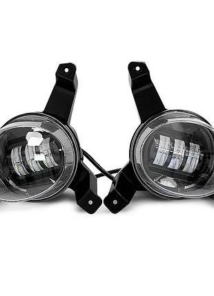 Противотуманные фары птф туманки led leader на chevrolet aveo sd t250 45w 06-11 шевроле авео