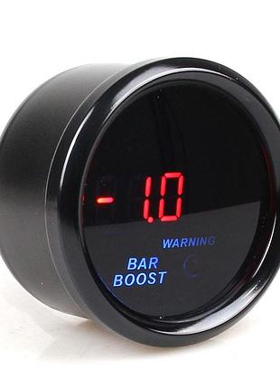 Указатель давления турбины цифровой ket gauge 8807 black led d52мм прибор датчик автомобильный