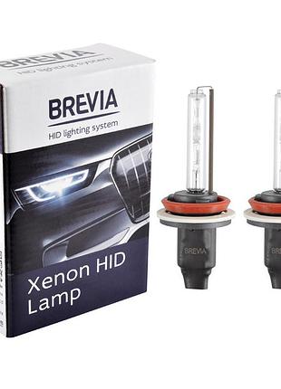 Лампи ксенон brevia h11 5000k 35вт 85v pgj19-2 ket пара