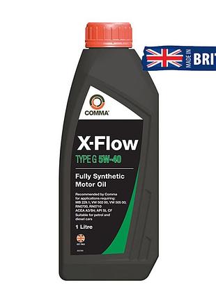 Моторное масло comma x-flow type g 5w40 1л