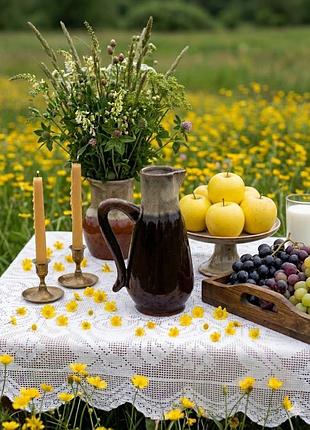 1950-е! 🍇🏺глечик глечик для вина вінтаж німеччина ндр vase of the veb harzer keramik ilsenburg isenburg кераміка майоліка