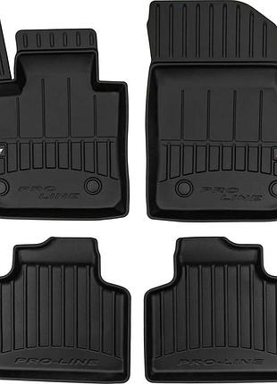 Автомобільні килимки поліки в салон frogum 3d для bmw x1 u11 22- бмв х1 чорні