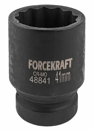Гoлoвкa тopцeвa удapнa 1" 41 мм (12-гр.) forcekraft fk-48841