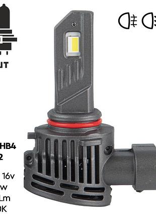 Светодиодные led автолампы pulso hir2 (9012);hb3 (9005);hb4 (9006) vo led-chips flip chip 6000lm 2x50w 6500k 9-16v компл