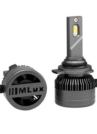 Светодиодные led автолампы mlux hir2 (9012) black line 55вт 4300k 9-16v компл