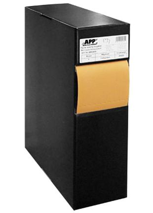 Абразивная бумага app ps g p240 115мм х 25м 200±1 отр. желтая 40rg240 перфорированная в рулоне