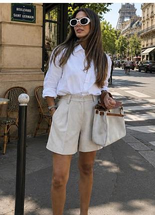 Шикарні трендові шорти zara р.36