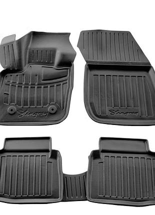 Автомобильные коврики в салон на ford fusion usa 16- 5шт черные stingray форд фьюжн