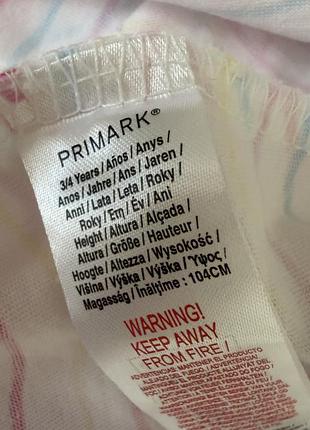Дитяча майка для дівчинки primark 4