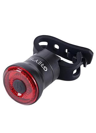 Фонарик на велосипед задний grey's gr11220 20хleds 20lm 400mah