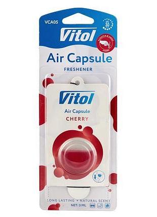 Освежитель воздуха vitol air capsule cherry 3 мл