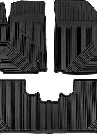 Автомобильные коврики в салон frogum 3d на kia ev3 1 21- киа ев3 черные
