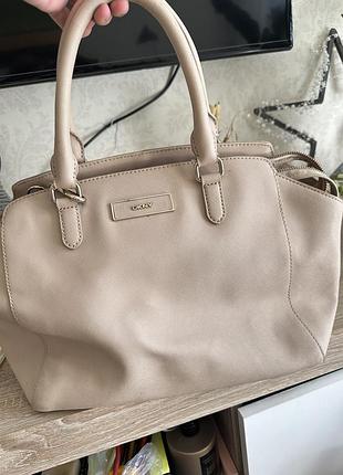 Шкіряна сумка dkny