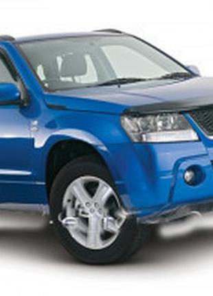 Дефлектор капота мухобойка suzuki grand vitara 05- черный egr сузуки гранд витара