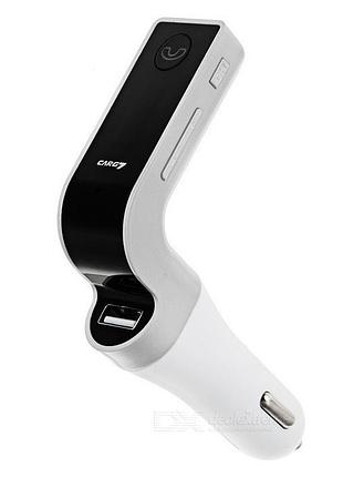 Трансмиттер автомобильный fm protech car g7 silver