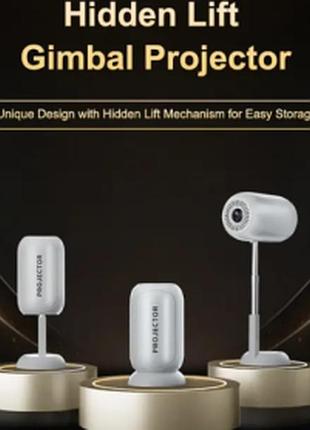 Портативний смарт-проєктор ts-6 — android 13, full hd 1080p, wi-fi 6, bluetooth