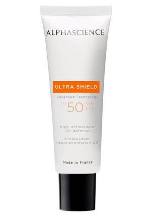 Солнцезащитный крем ultra shield spf 50 alphascience