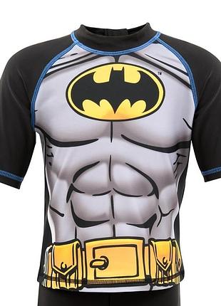 Футболка солнцезащитная batman бэтмен 7/8 р. 122-128