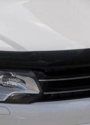Дефлектор капота мухобійка volkswagen t6 16- чорний egr фольксваген т6