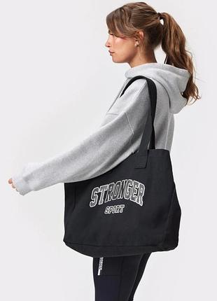 Сумка спортивна джинсова stronger в спортзал