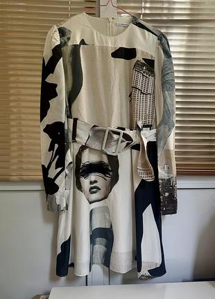 Carven шовкова сукня