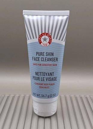 Гель для вмивання first aid beauty pure skin face cleanser 56.7 g