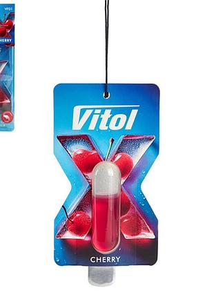 Освежитель воздуха vitol x-fresh cherry