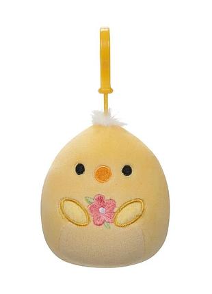 М'яка іграшка на кліпсі squishmallows - пташеня трістон (9 cm)