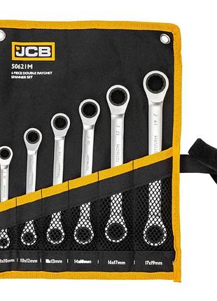 Набор головок ударных глубоких 1/2", 16пр. (6-гр.) (10-32 мм) | 60552 | jcb