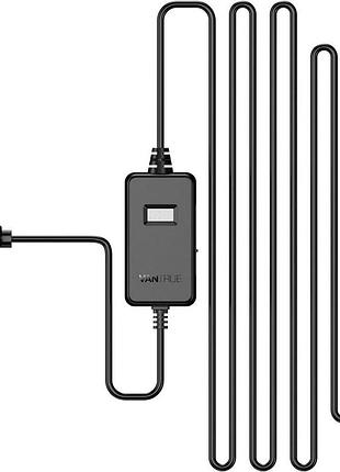 Кабель камеры vantrue vp04 usb-c obd, 3 уровня с дисплеем для n5/n4 pro/n4/n2x/e360/s1 pro/e1 pro/e1/e