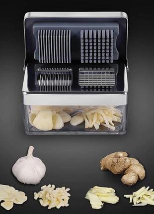 Ручной измельчитель чеснока garlic chopper deluxe