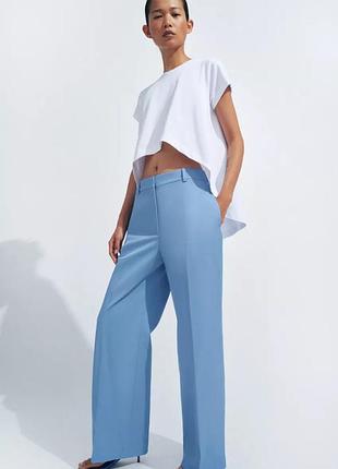 Сині брюки zara s