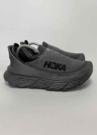 Кросівки для комфортної ходьби та бігу hoka one one u restore tc 1134532 bblc