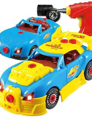 Конструктор - машинка pupgo 2in1 model change(661-184 30pcs)