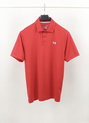 Чоловіча polo футболка under armour red