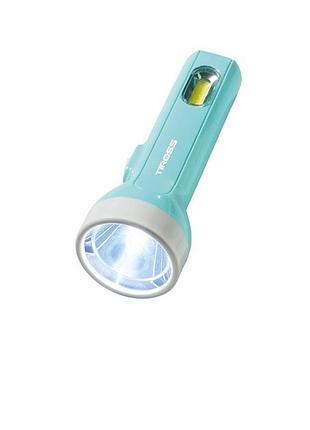 Ручной led-фонарик tiross ts2206 с двумя источниками света