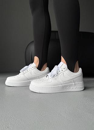 Женские кроссовки nike x nocta air force 1 low "certified lover boy" white / стильные кроссовки на каждый день
