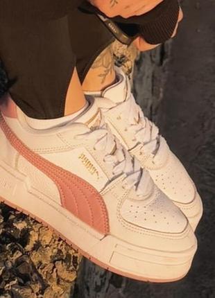 Шкіряні кросівки кеди puma ca pro classic ii sneakers