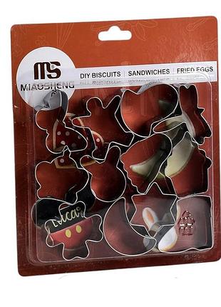 Формочки для печива ms cookie r97580, 12 штук, сталь 16,5×24 см, модель r97574‑6